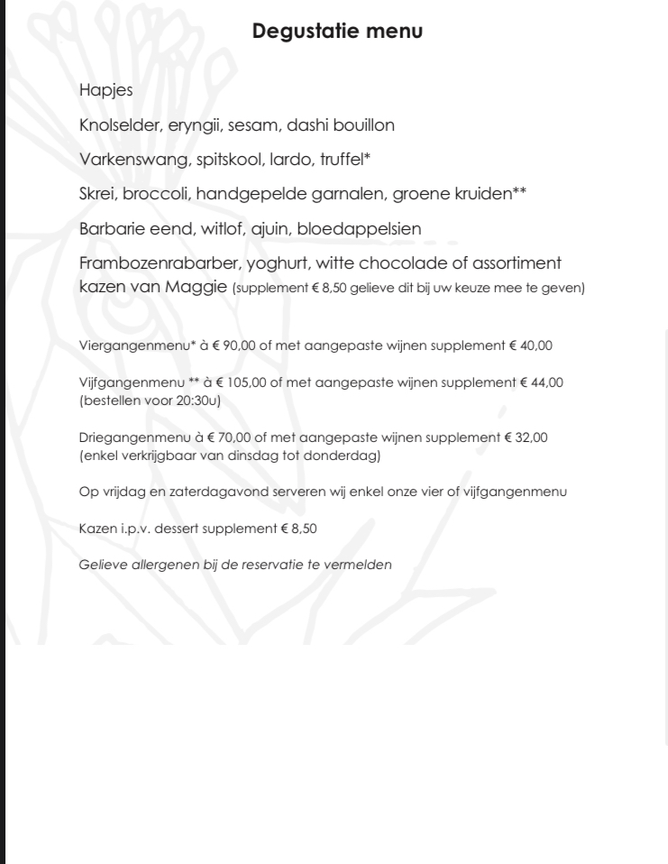 Menu Restaurant La Rosa-1